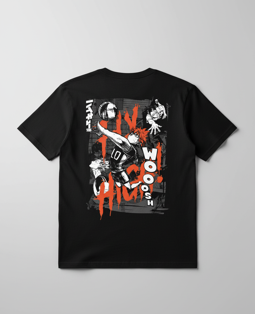 Camiseta FlyHigh Negra